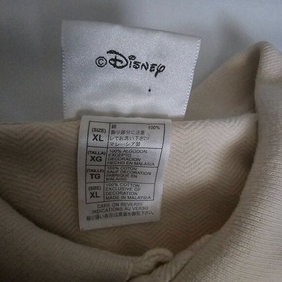 Walt Disney World Herringbone Pattern Embroidered Grumpy Golf Polo Shirt Size XL - Picture 9 of 12